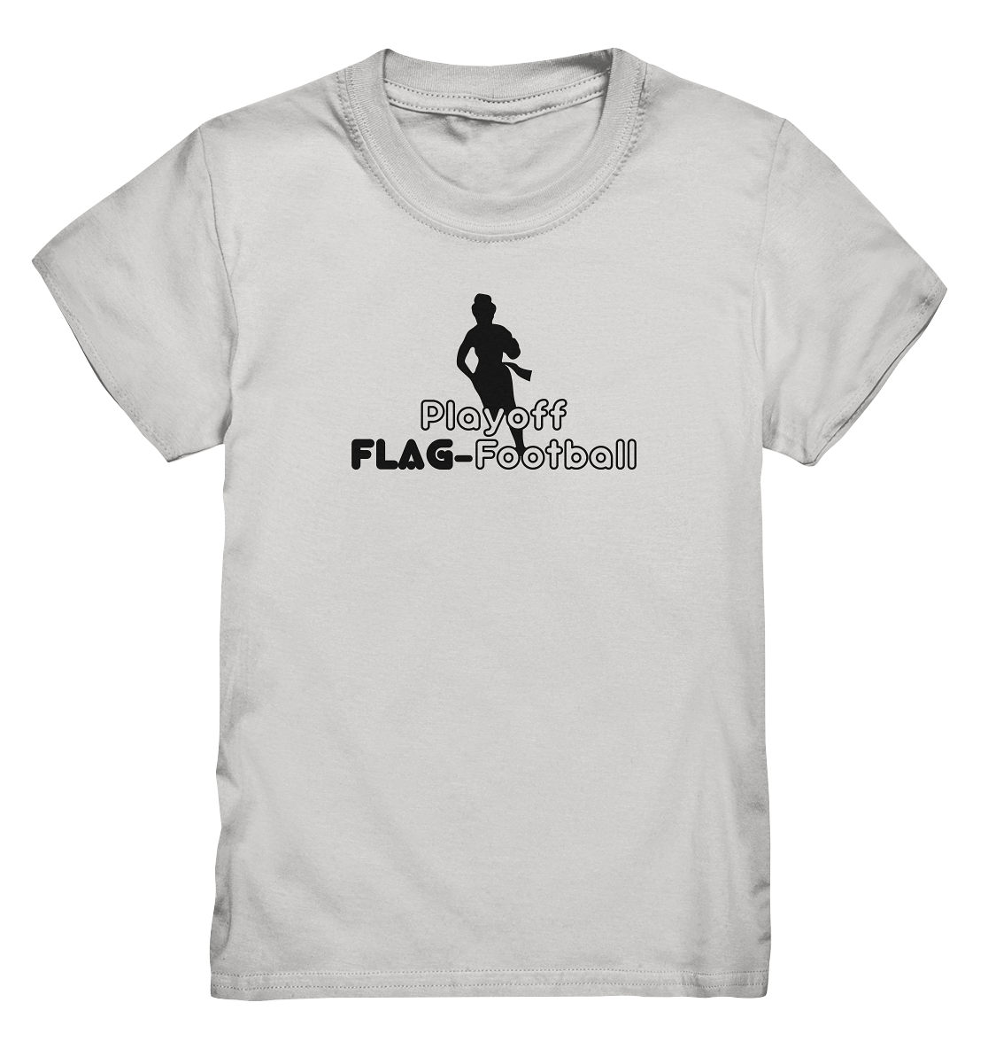 Playoff Flag Football  Women black  - Kids Premium Shirt