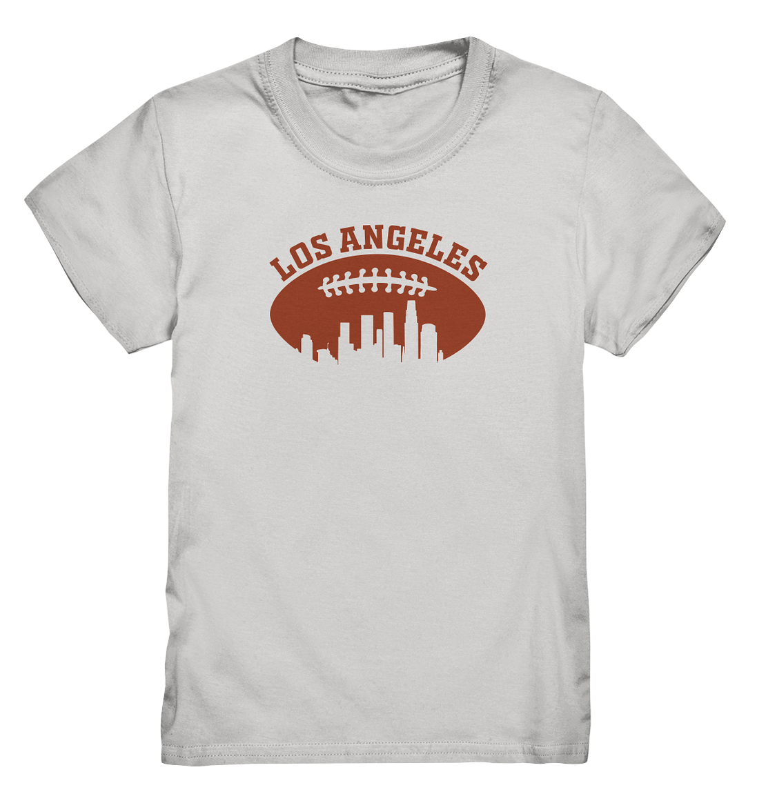 Los Angeles Football Silhouette - Kids Premium Shirt