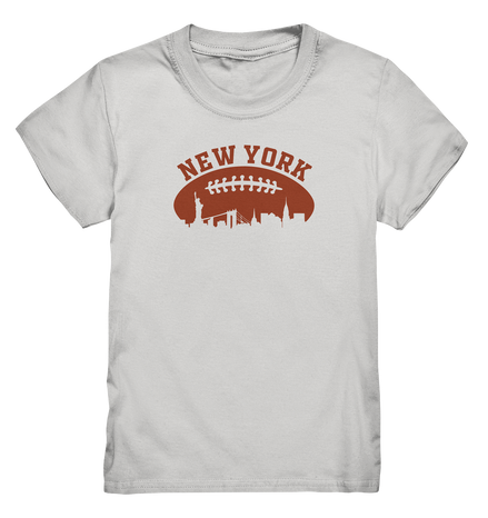 New York Football Silhoutte  - Kids Premium Shirt