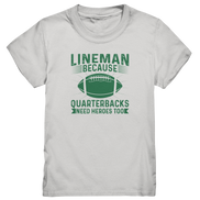 Lineman Heroes Green - Kids Premium Shirt