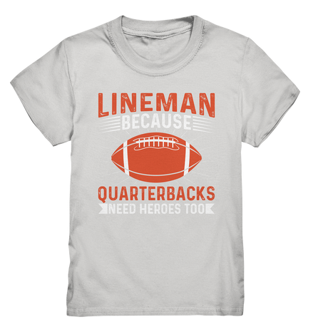 Lineman Quarterback Heroes - Kids Premium Shirt