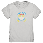 Lineman Brick Wall - Kids Premium Shirt