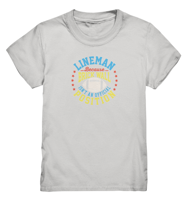 Lineman Brick Wall - Kids Premium Shirt