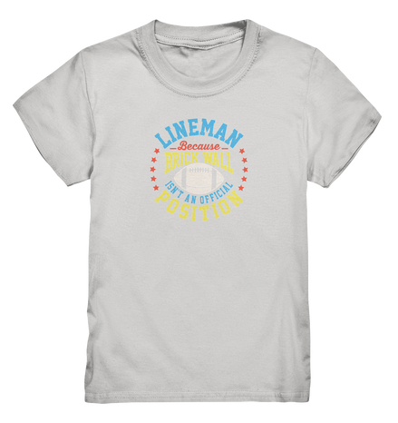 Lineman Brick Wall - Kids Premium Shirt