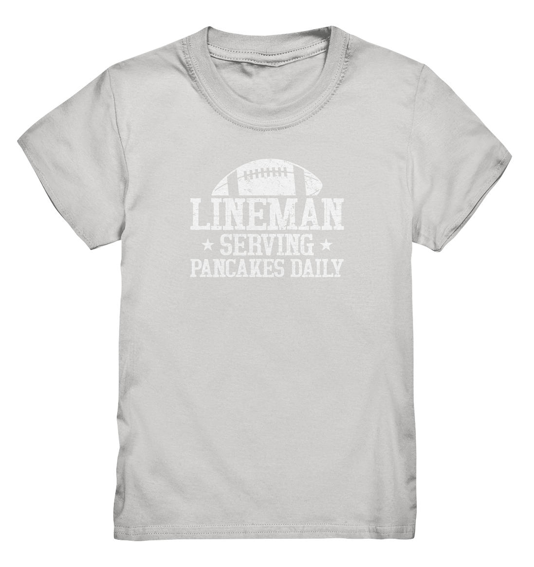 Lineman Serving Pancakes - Kids Premium Shirt
