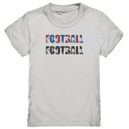 Football Silhouette - Kids Premium Shirt