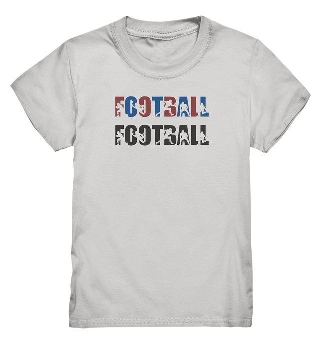 Football Silhouette - Kids Premium Shirt