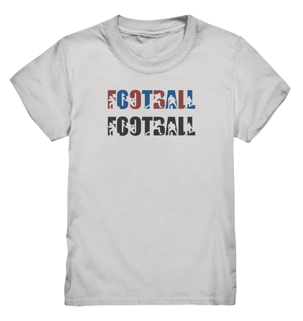 Football Silhouette - Kids Premium Shirt