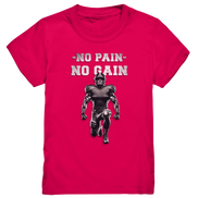 No Pain No Gain Metal - Kids Premium Shirt