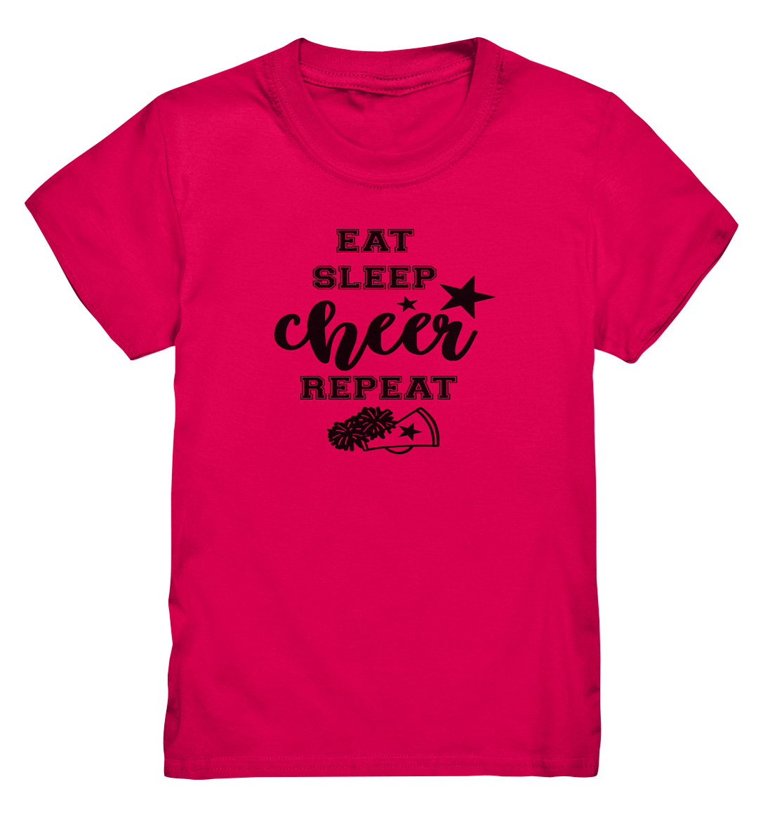 Eat Sleep Cheer Repeat - Kids Premium Shirt