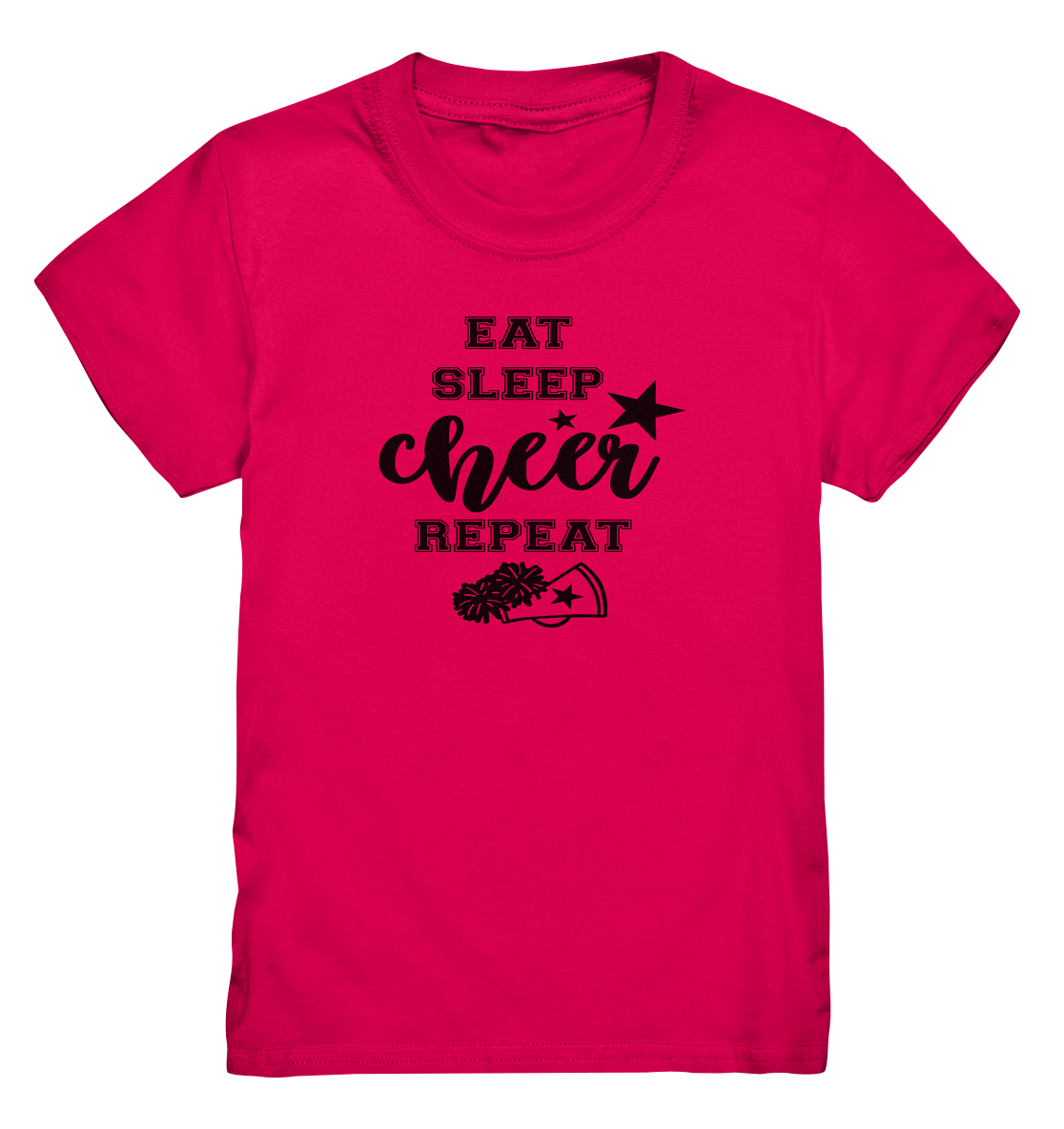 Eat Sleep Cheer Repeat - Kids Premium Shirt