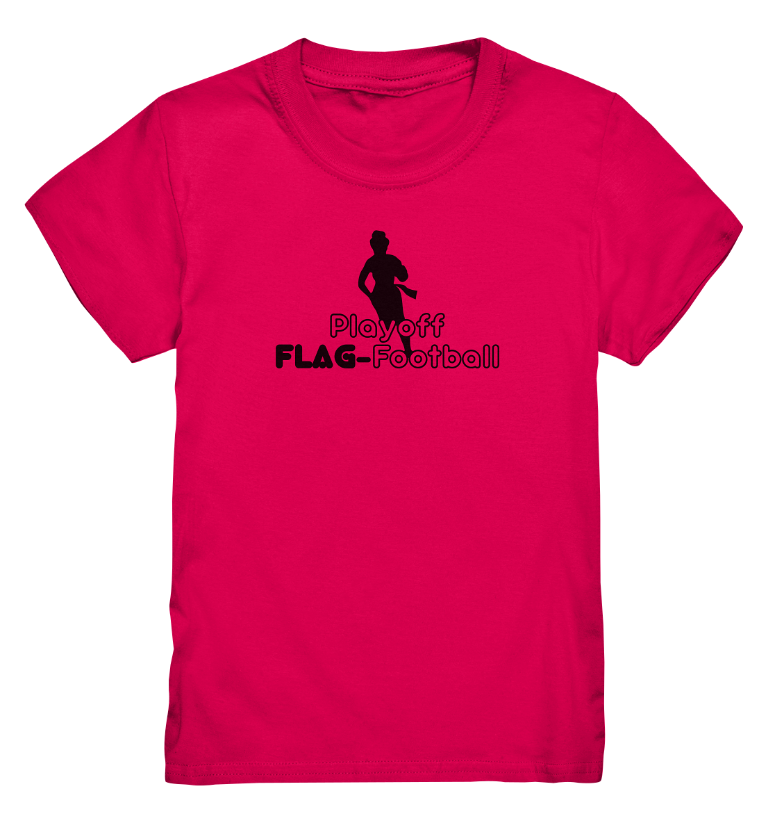 Playoff Flag Football  Women black  - Kids Premium Shirt