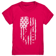 USA Flag Fight - Kids Premium Shirt