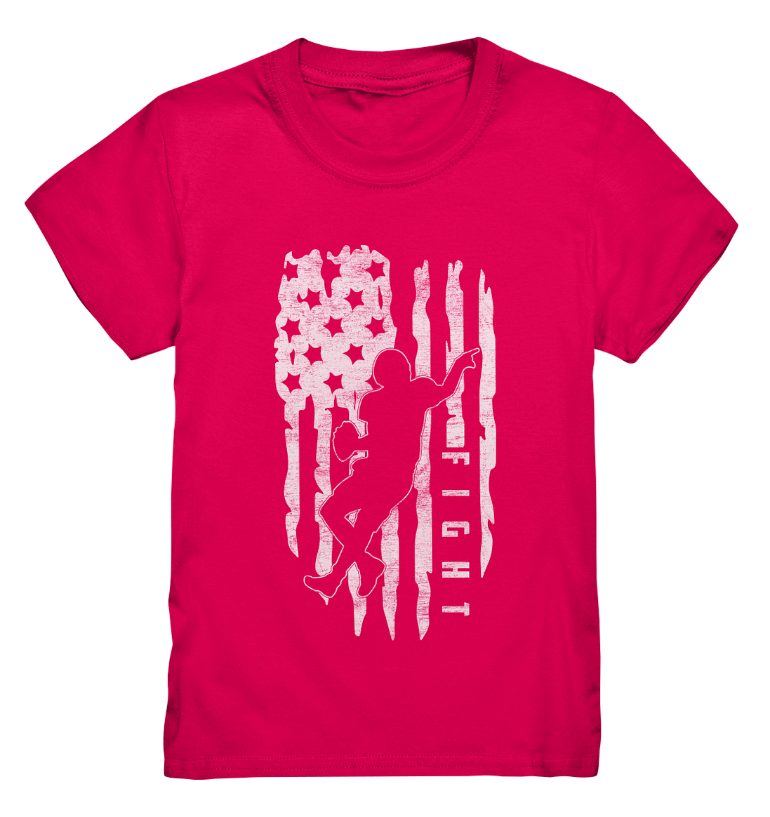 USA Flag Fight - Kids Premium Shirt