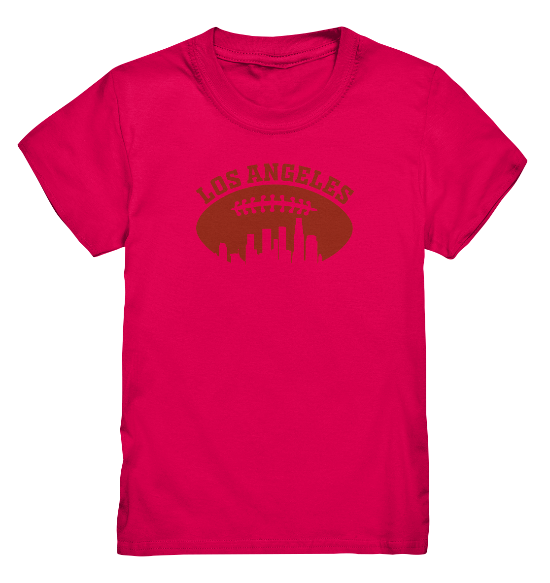 Los Angeles Football Silhouette - Kids Premium Shirt
