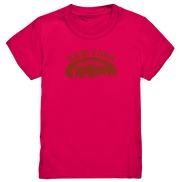 New York Football Silhoutte  - Kids Premium Shirt