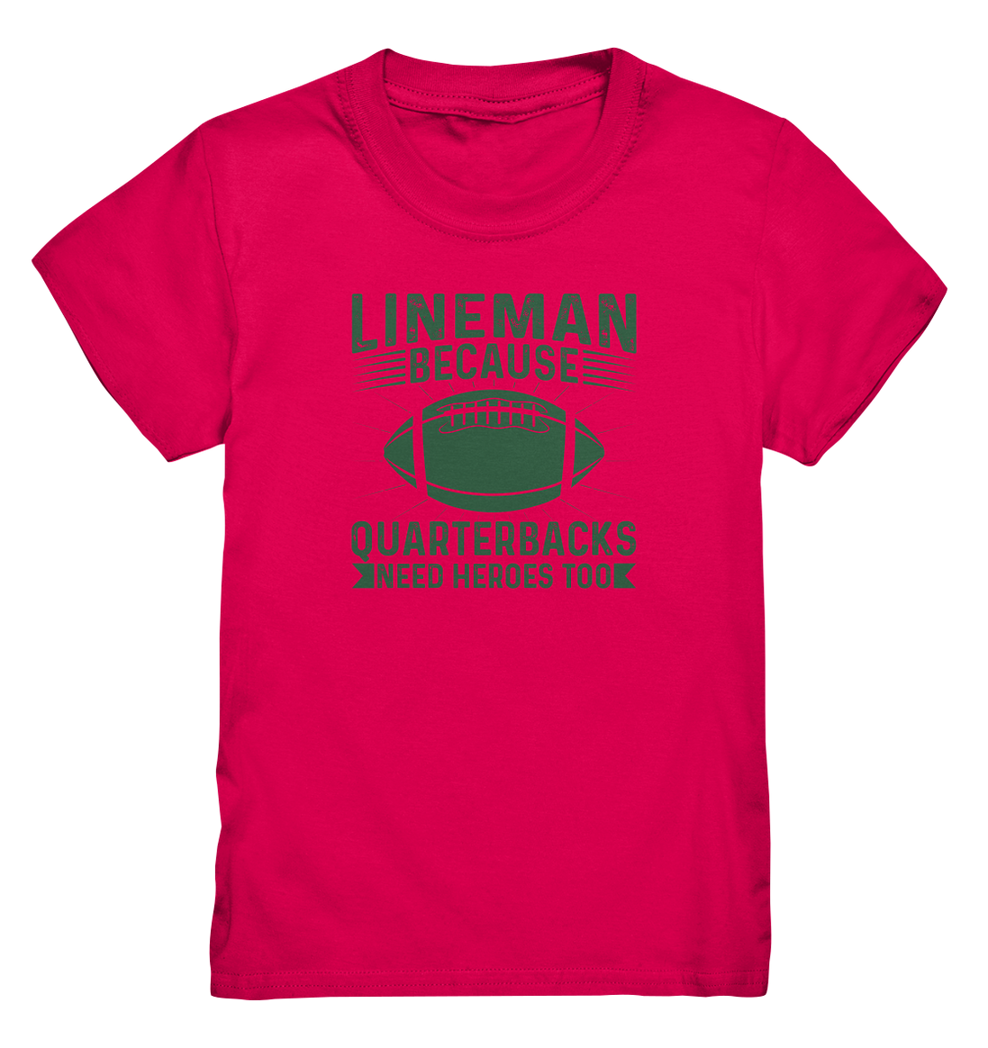 Lineman Heroes Green - Kids Premium Shirt