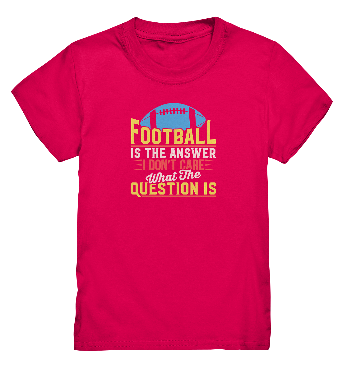 Football is the Answer - Kids Premium Shirt