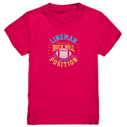 Lineman Brick Wall - Kids Premium Shirt