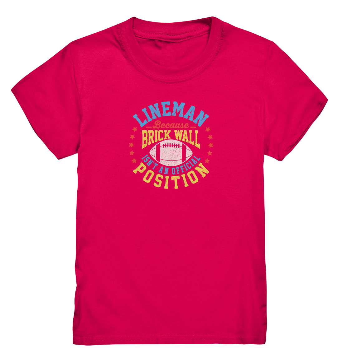 Lineman Brick Wall - Kids Premium Shirt