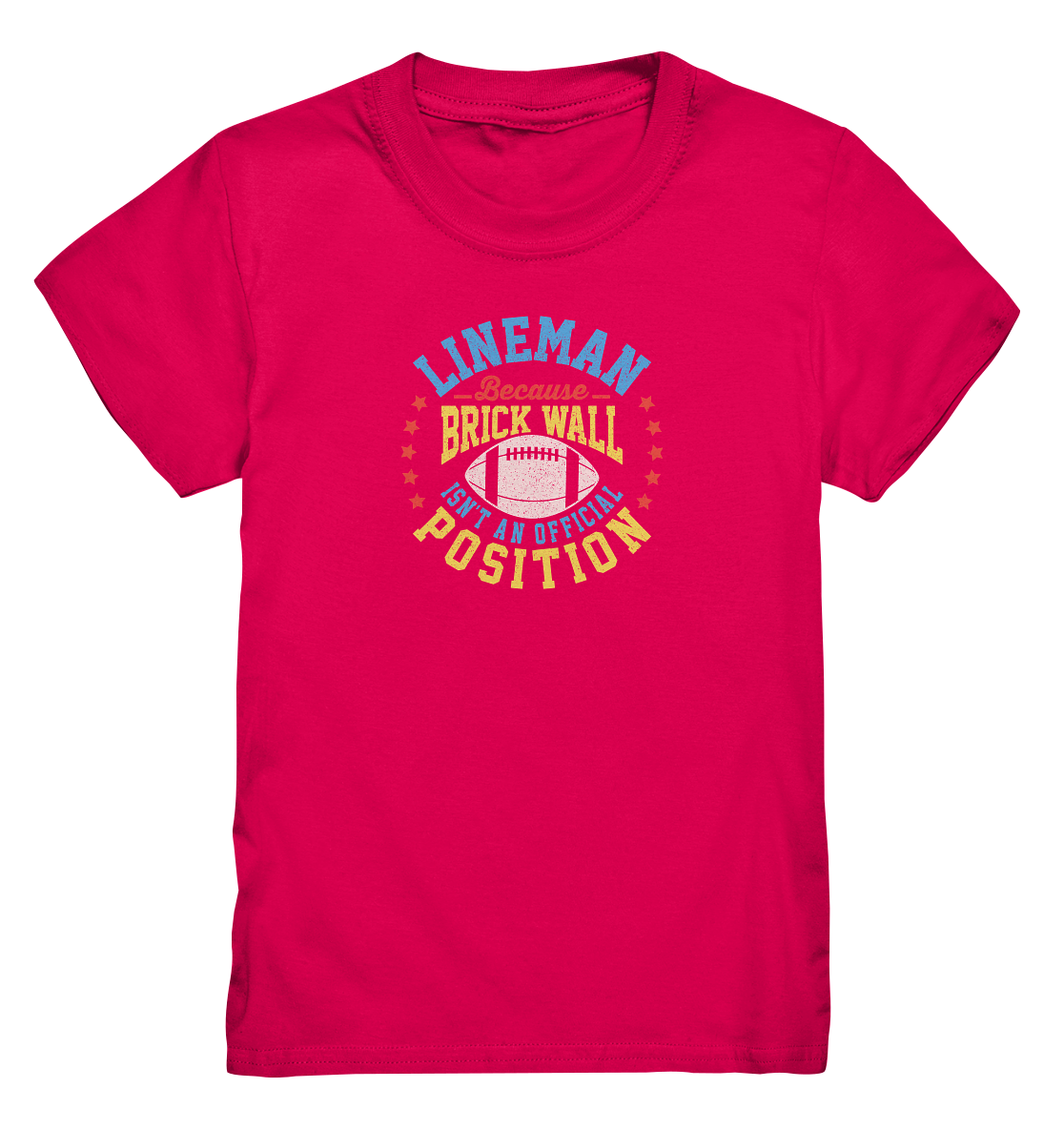 Lineman Brick Wall - Kids Premium Shirt