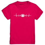 Football Heartbeat - Kids Premium Shirt