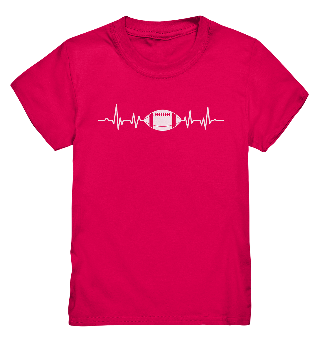 Football Heartbeat - Kids Premium Shirt