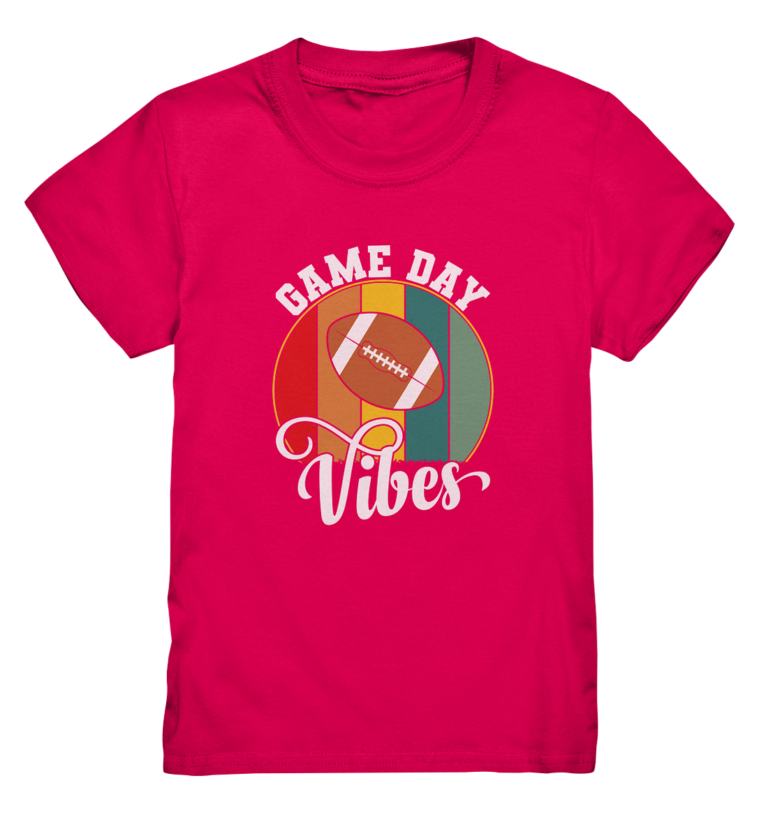 Game Day Vibes White - Kids Premium Shirt