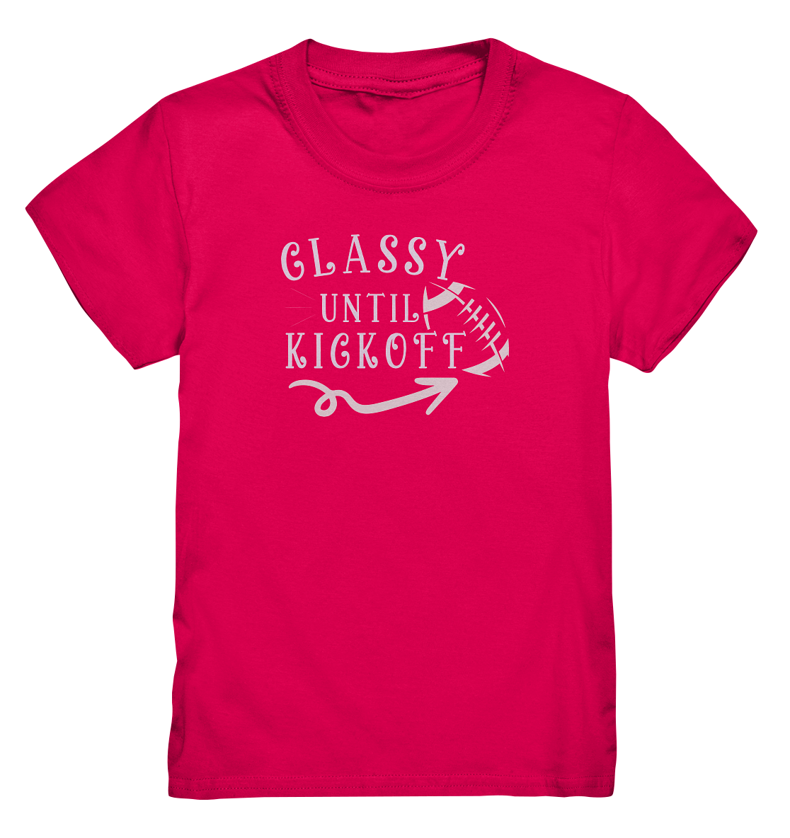 Glassy until Kick Off - Kids Premium Shirt