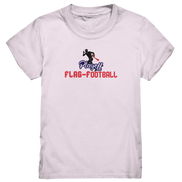 Playoff Flag Football  Men red - Kids Premium Shirt