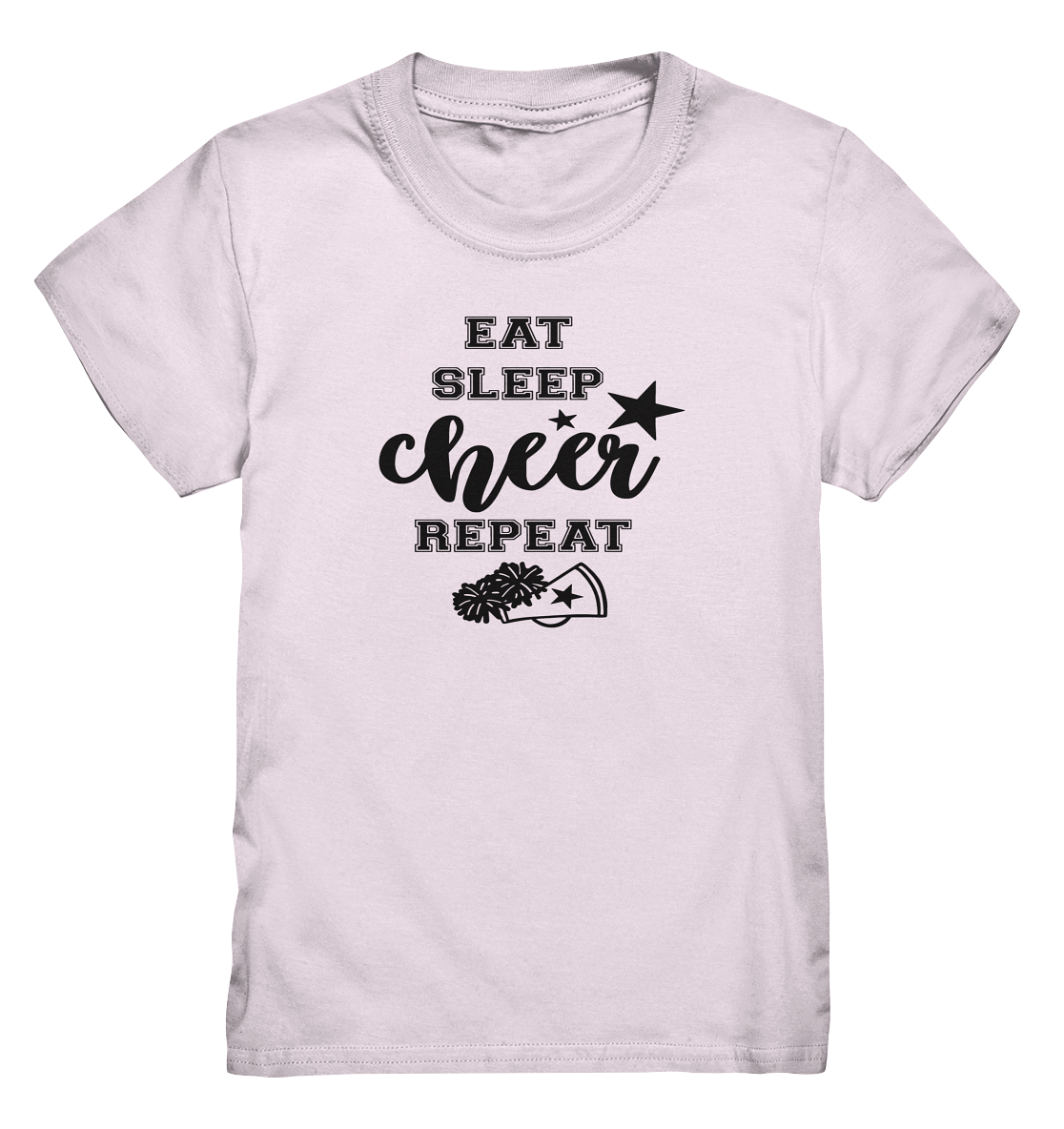 Eat Sleep Cheer Repeat - Kids Premium Shirt