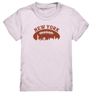 New York Football Silhoutte  - Kids Premium Shirt