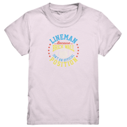 Lineman Brick Wall - Kids Premium Shirt