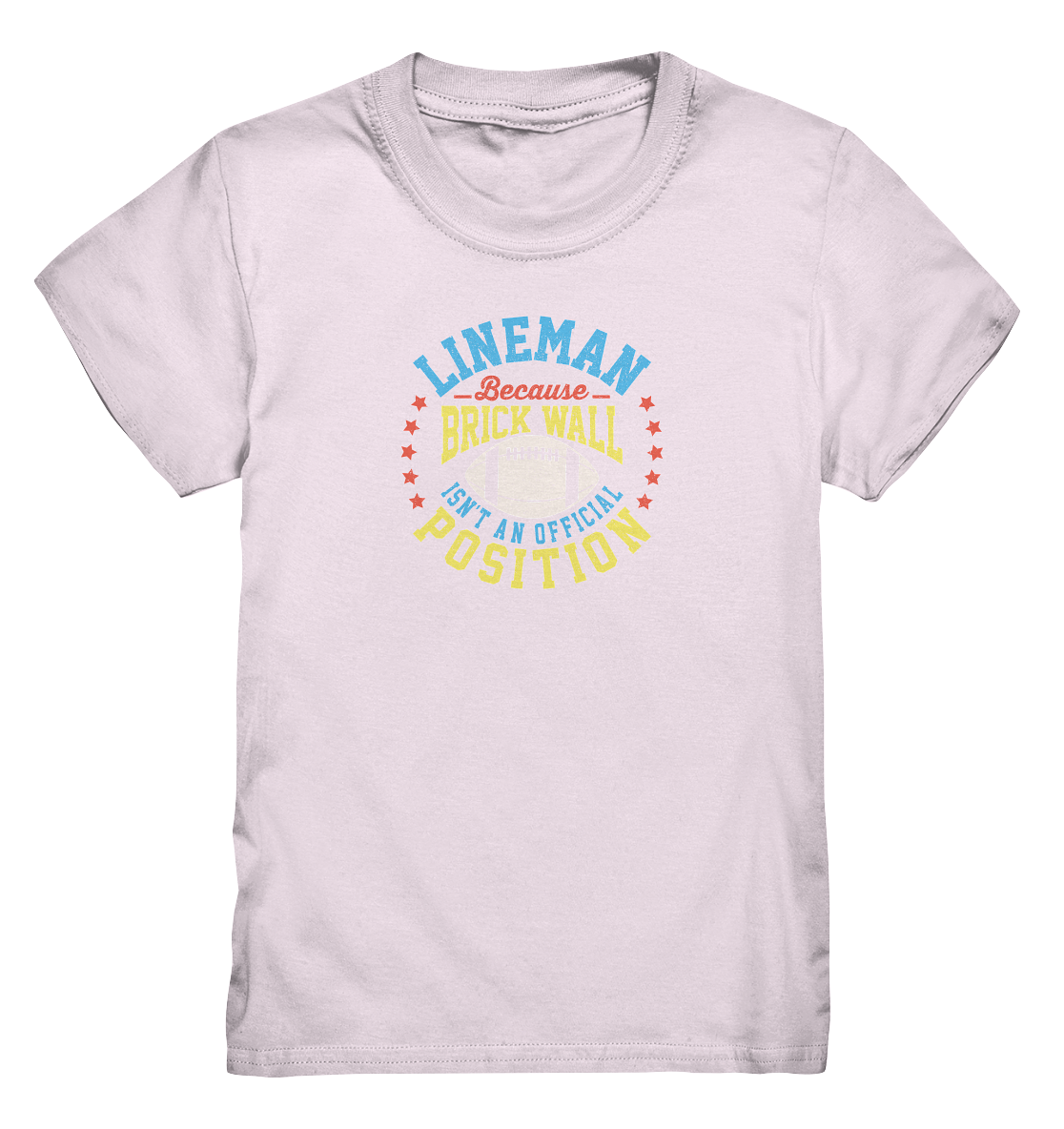 Lineman Brick Wall - Kids Premium Shirt
