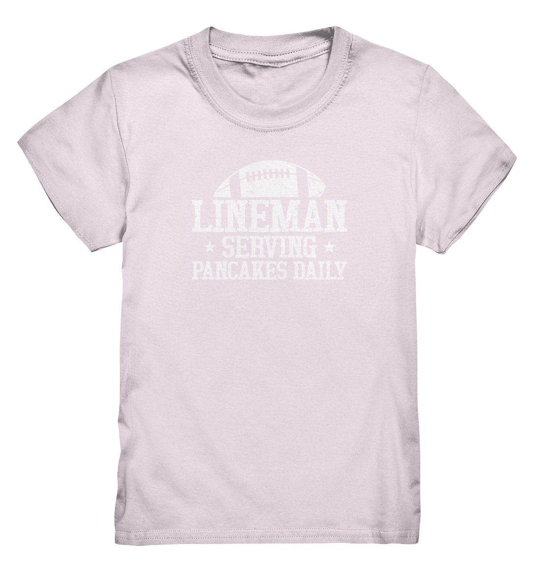 Lineman Serving Pancakes - Kids Premium Shirt