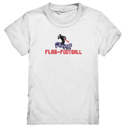 Playoff Flag Football  Men red - Kids Premium Shirt