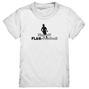 Playoff Flag Football  Women black  - Kids Premium Shirt