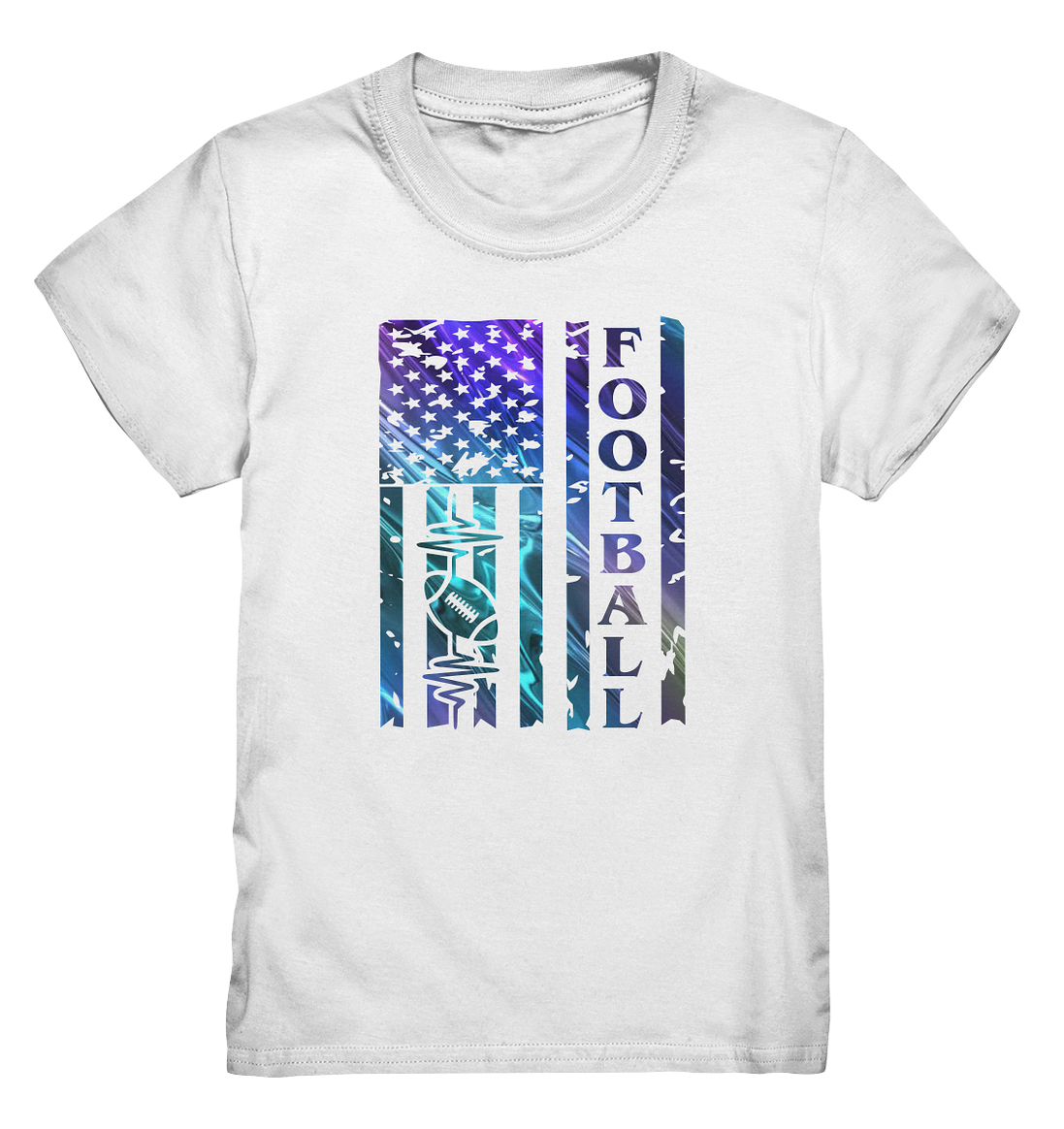 USA Football Flag - Kids Premium Shirt