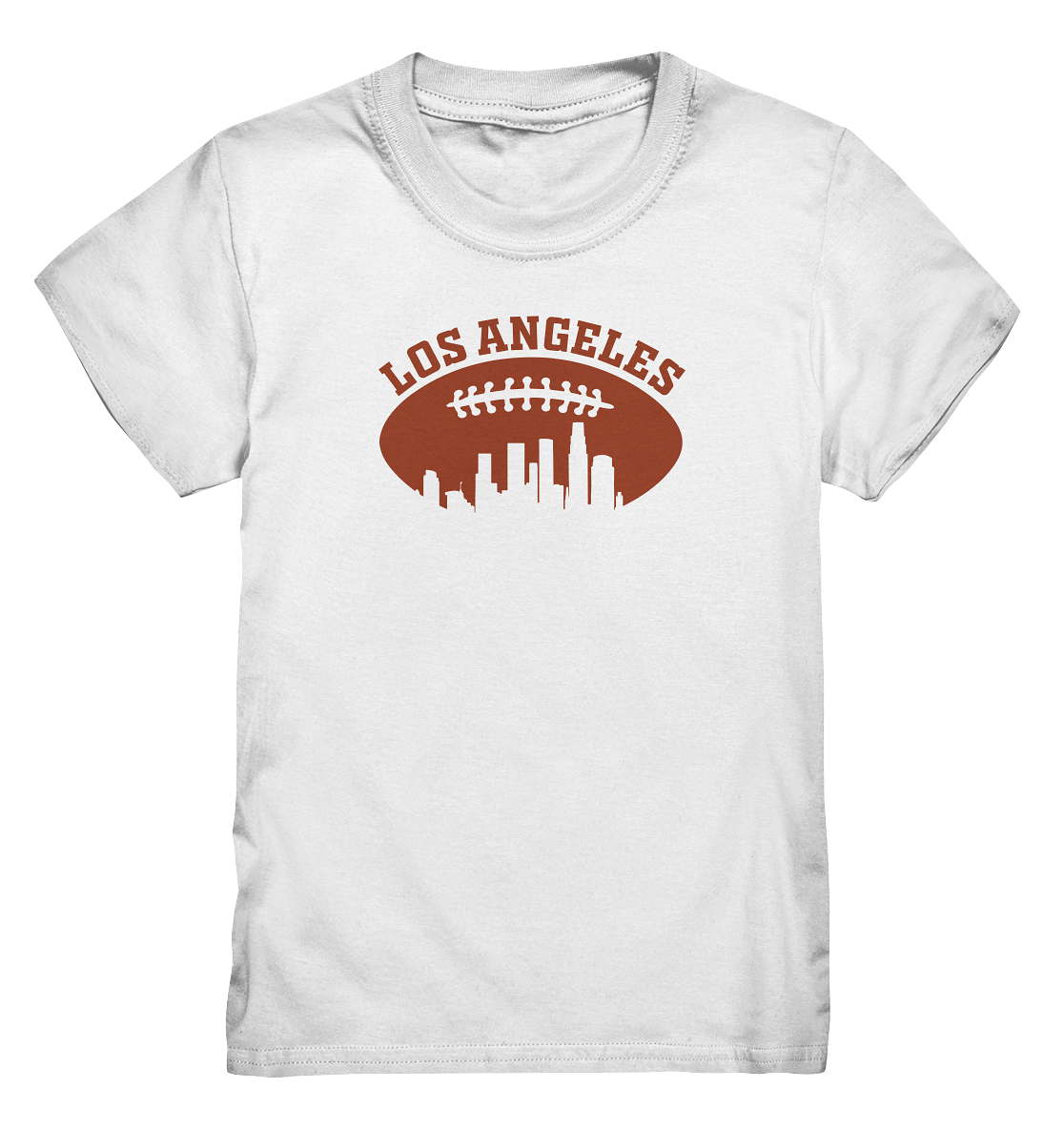 Los Angeles Football Silhouette - Kids Premium Shirt