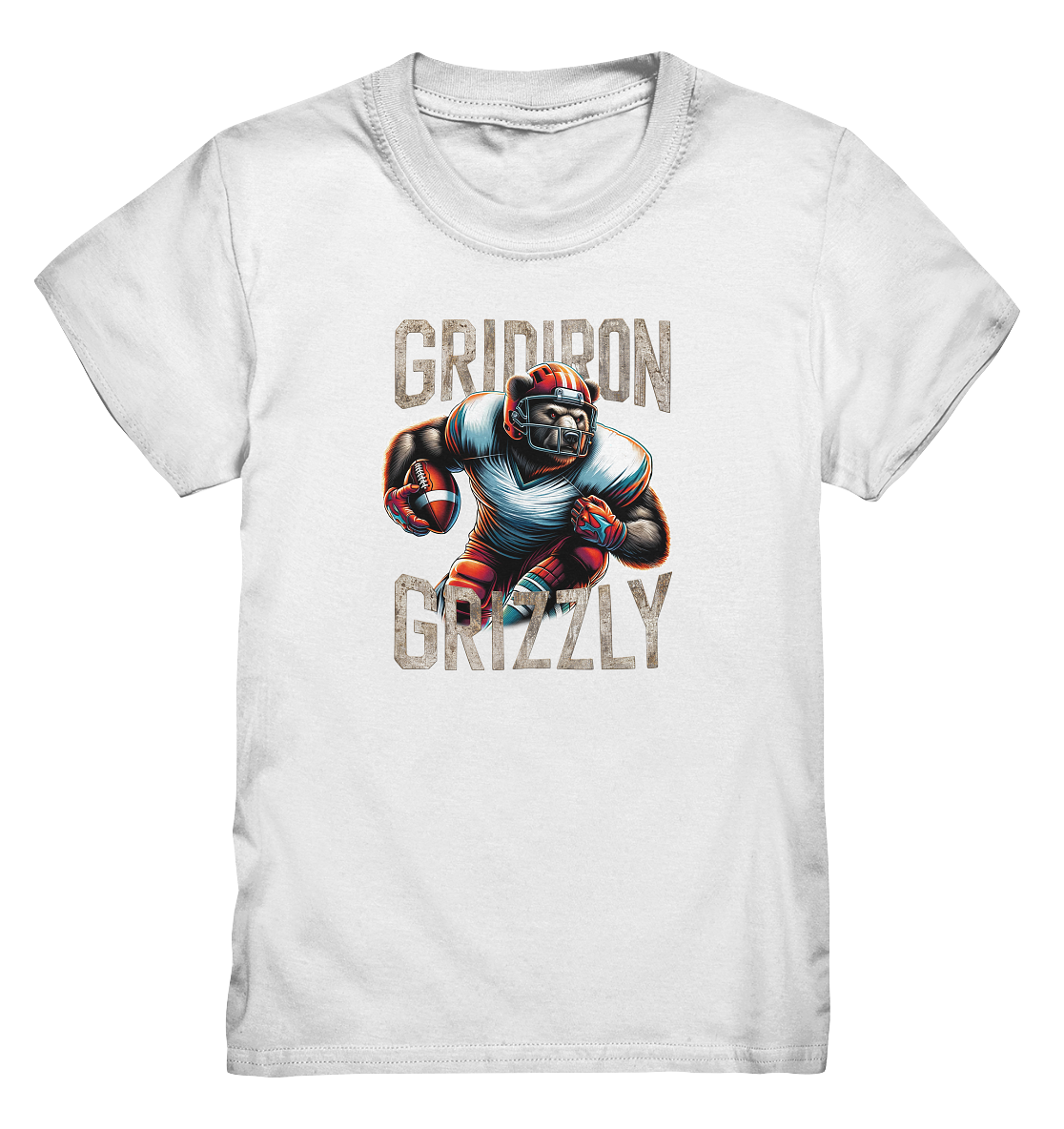 Gridiron Grizzly - Kids Premium Shirt