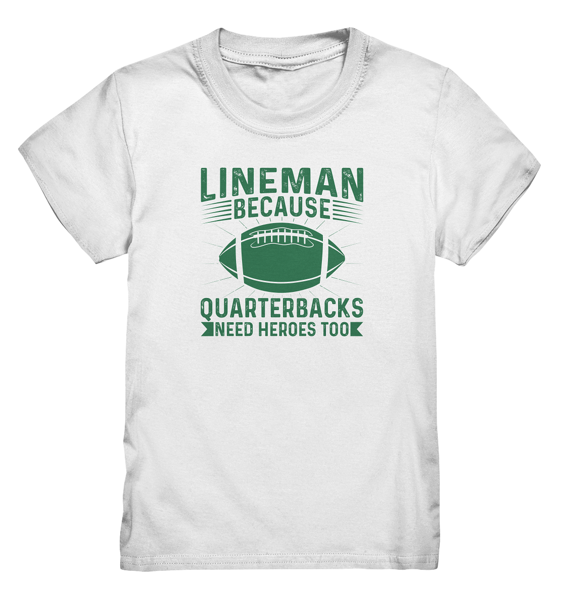 Lineman Heroes Green - Kids Premium Shirt