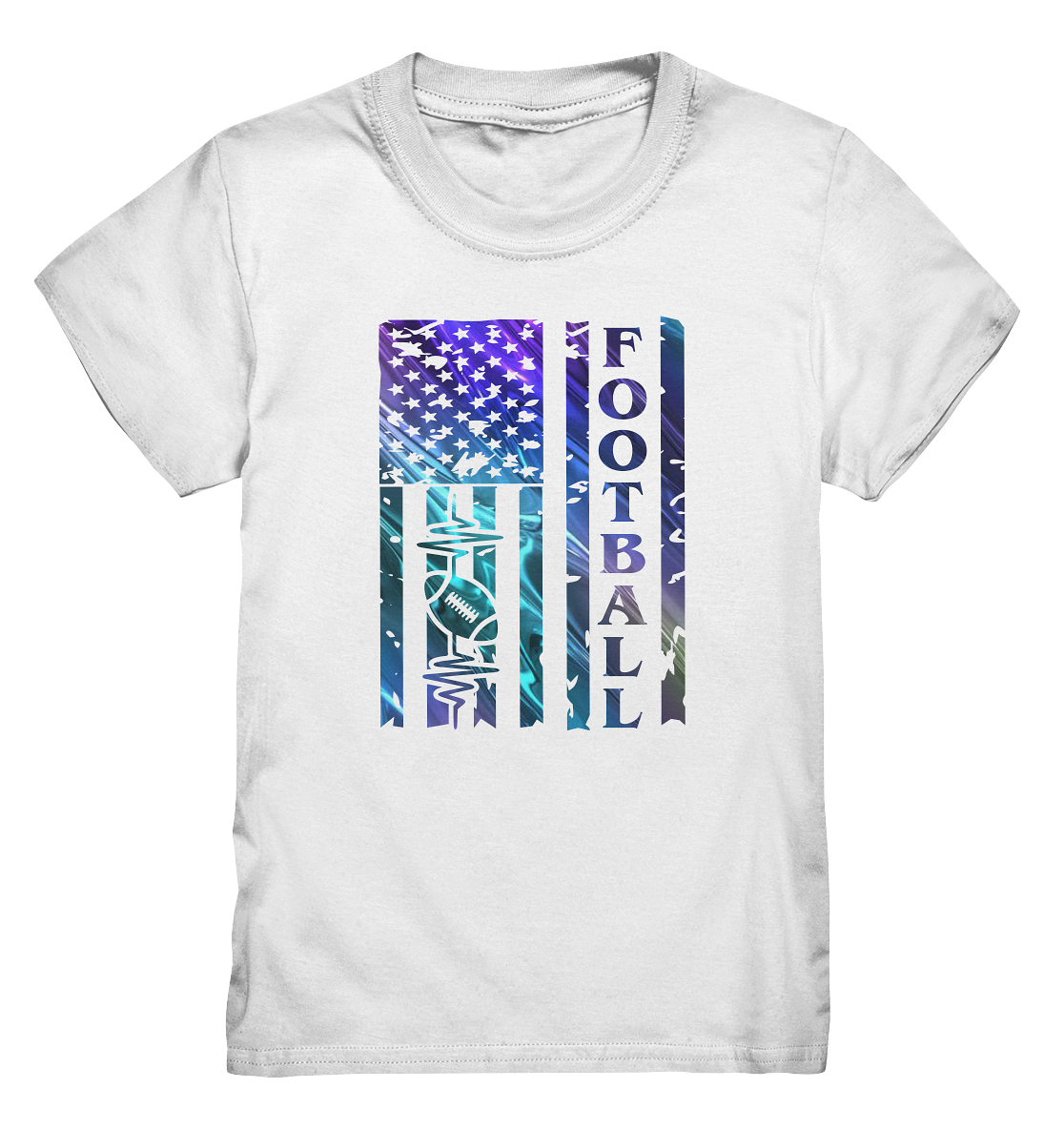 USA Football Flag - Kids Premium Shirt