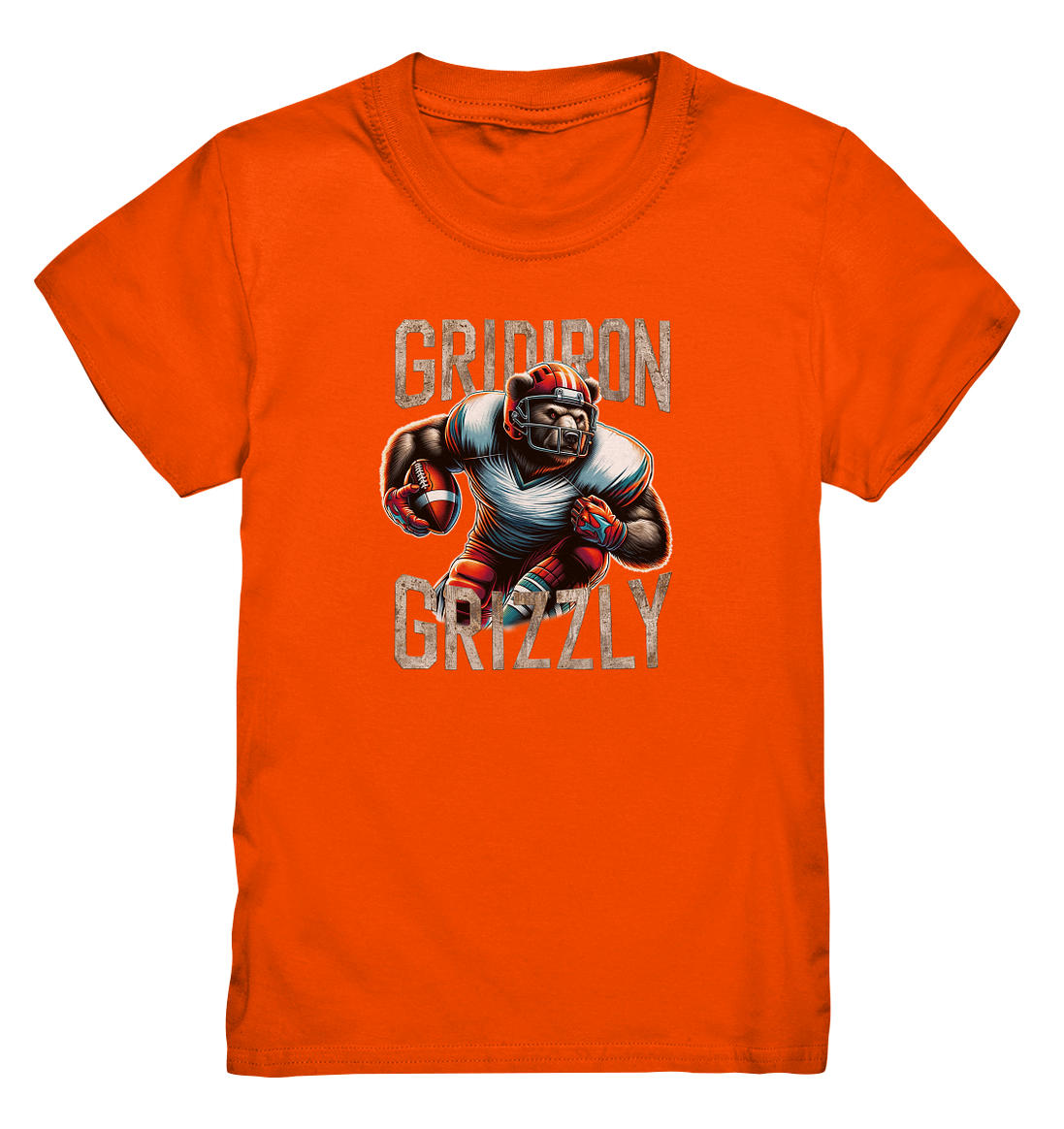 Gridiron Grizzly - Kids Premium Shirt