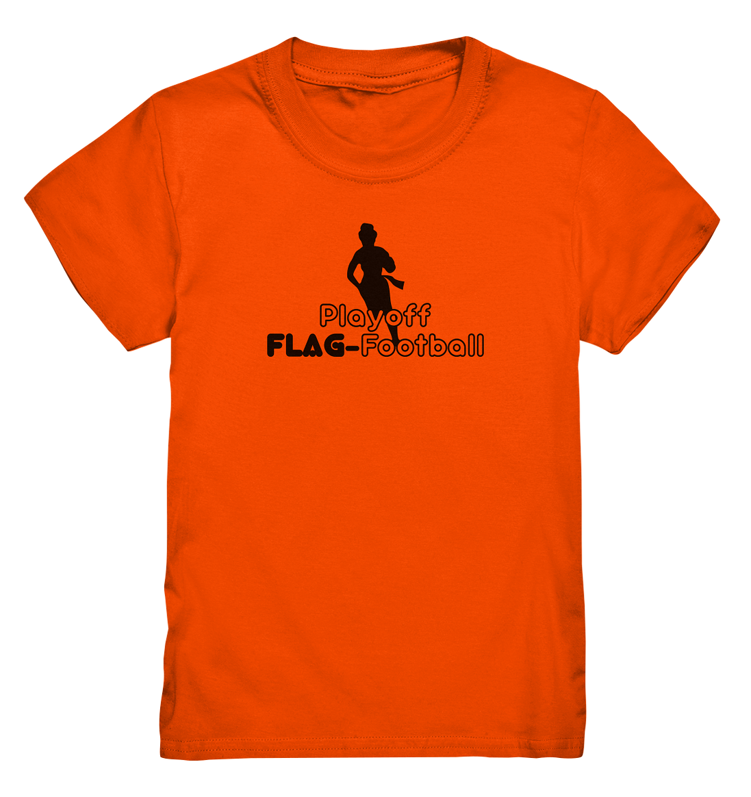 Playoff Flag Football  Women black  - Kids Premium Shirt