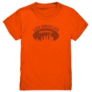 Los Angeles Football Silhouette - Kids Premium Shirt