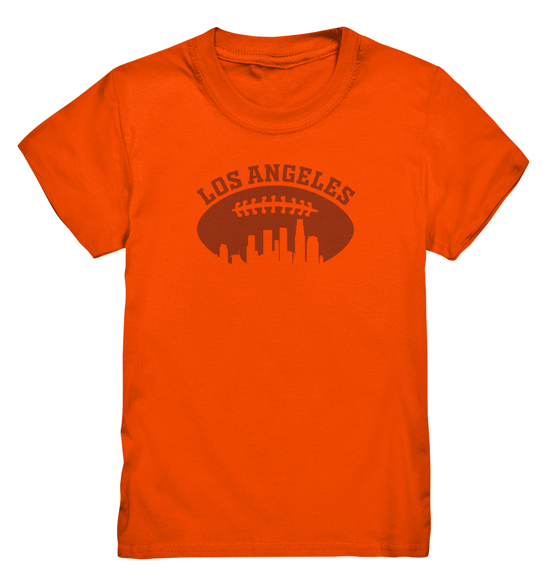 Los Angeles Football Silhouette - Kids Premium Shirt
