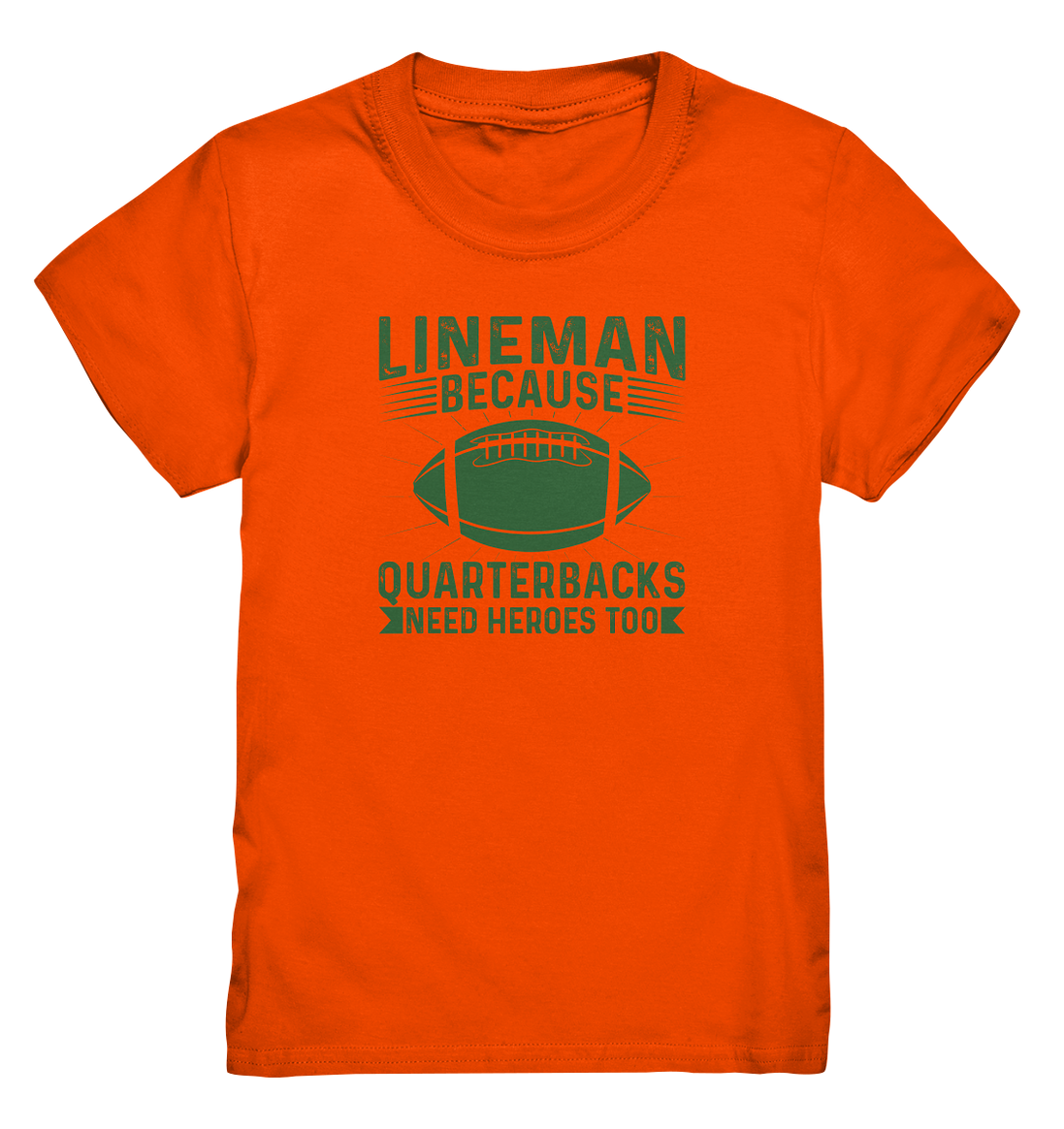 Lineman Heroes Green - Kids Premium Shirt