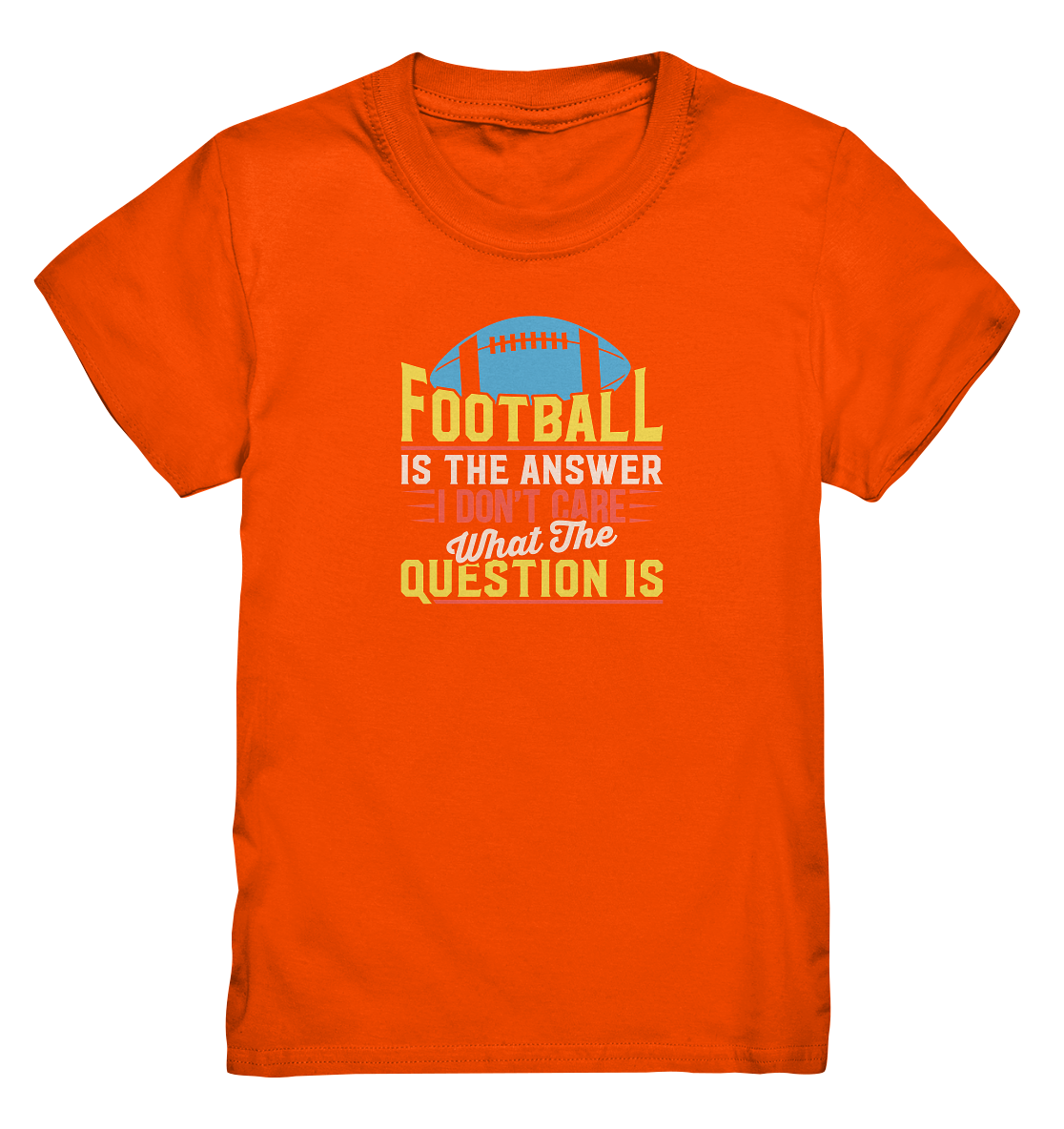 Football is the Answer - Kids Premium Shirt