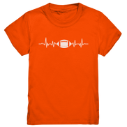 Football Heartbeat - Kids Premium Shirt