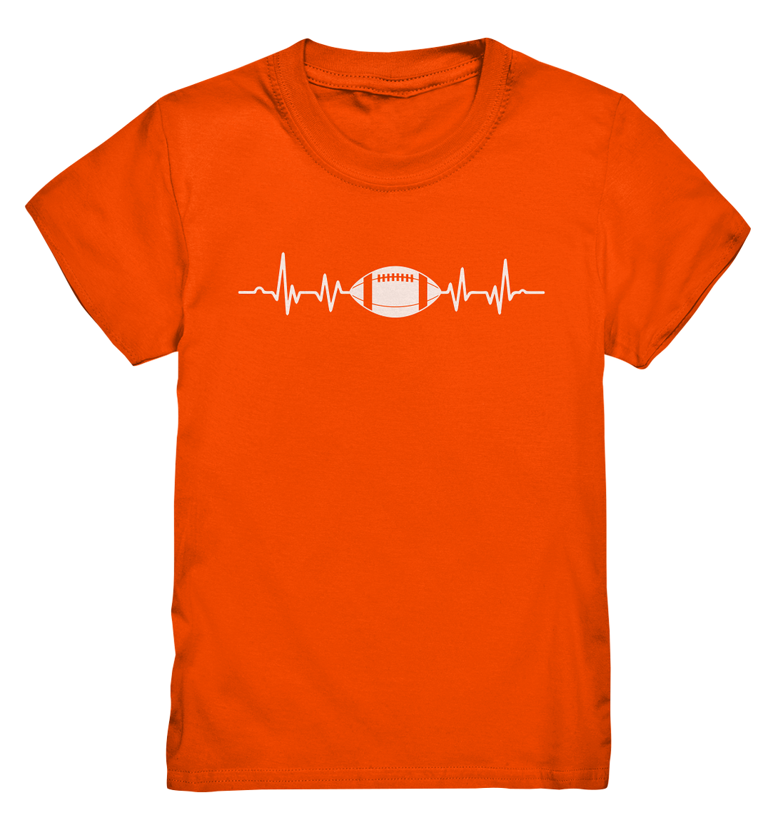 Football Heartbeat - Kids Premium Shirt